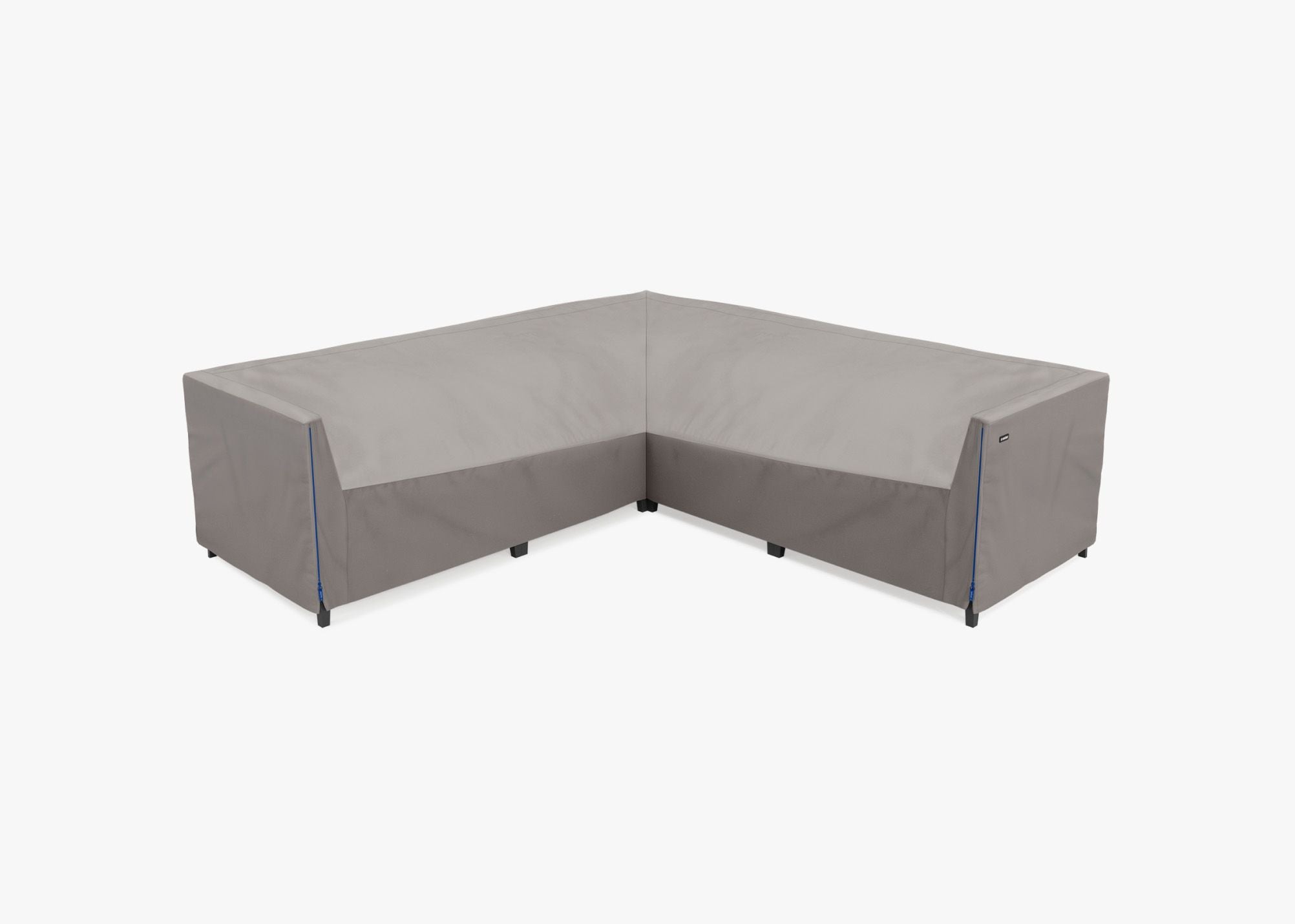 Cover for Aluminum Corner Sectional - 5 Seat, front. Custom fit weather protection for your Outer outdoor furniture. #title_default title
