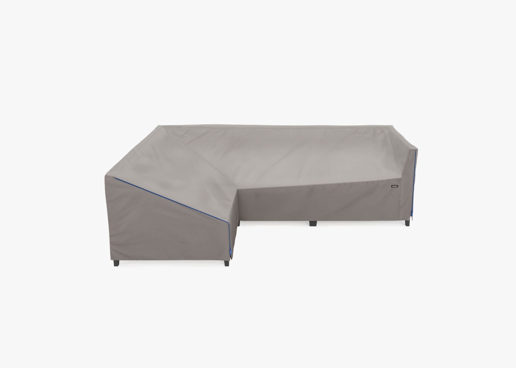Cover for Aluminum L Sectional - 4 Seat - Right, front. Custom fit weather protection for your Outer outdoor furniture. #title_default title
