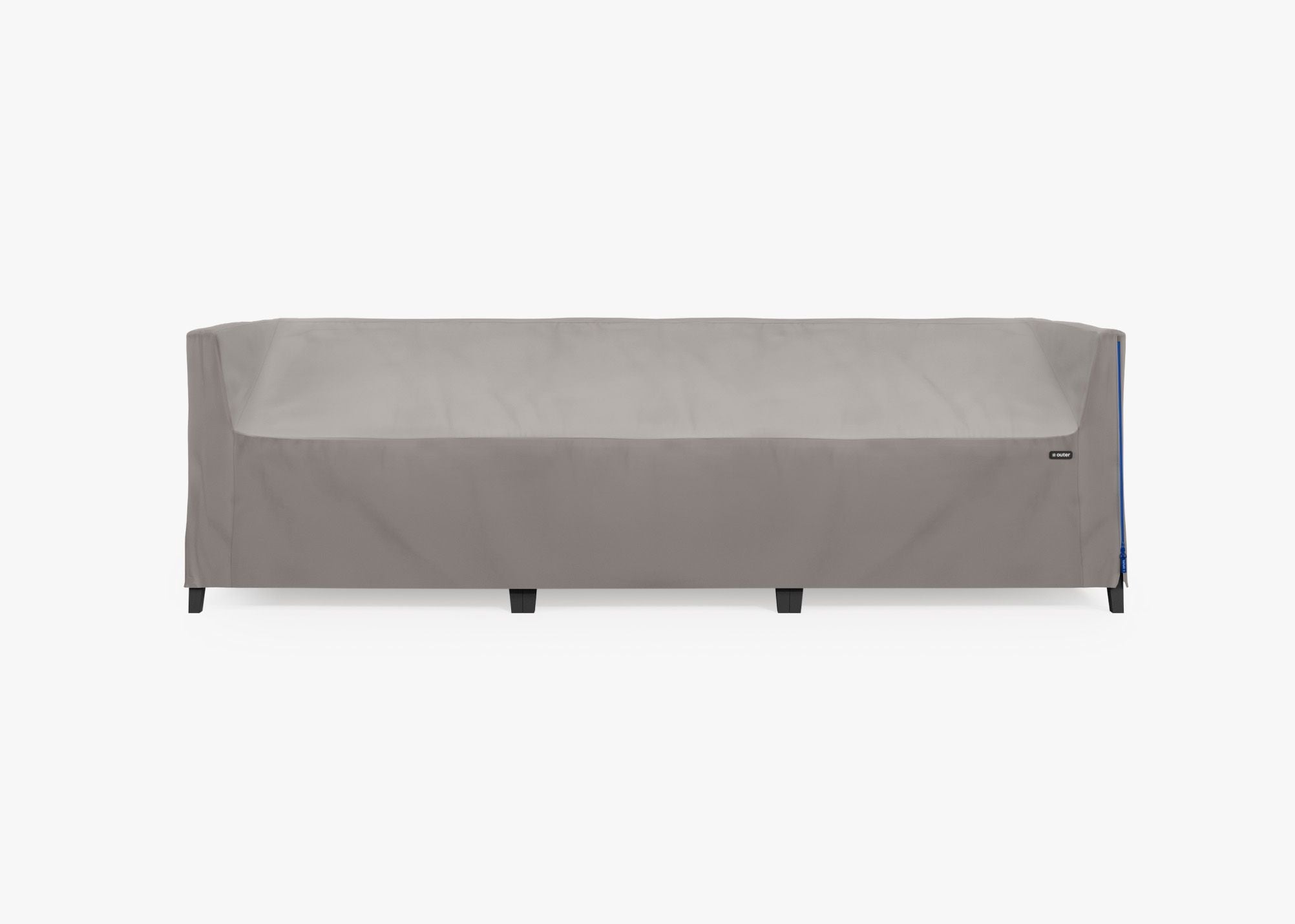 Cover for Aluminum Sofa - 3 Seat, front. Custom fit weather protection for your Outer outdoor furniture. #title_default title