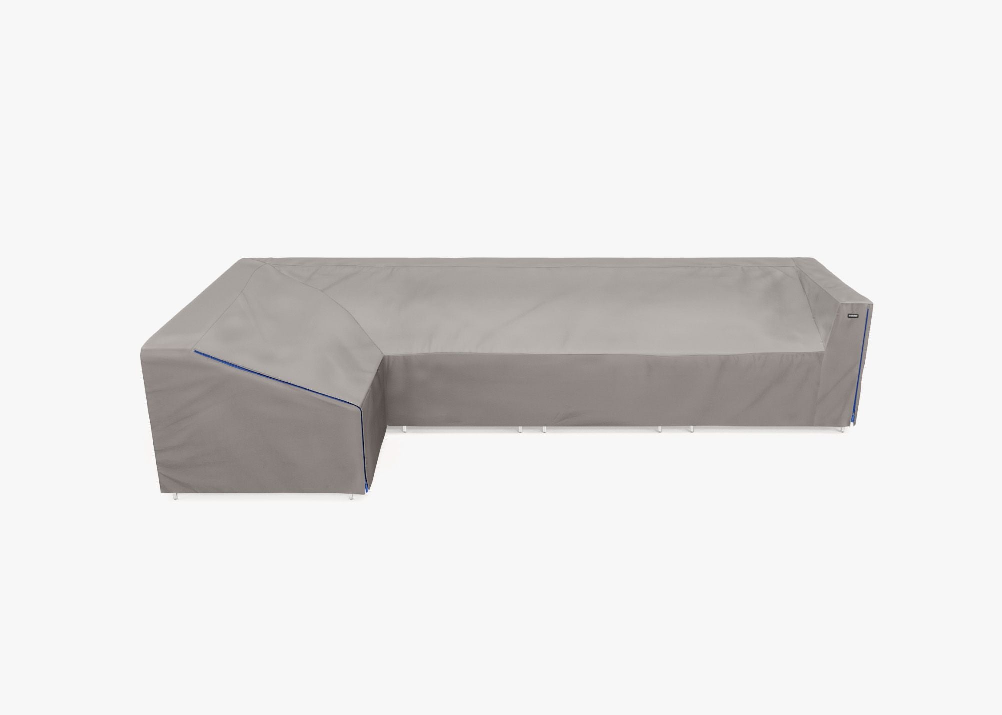 Cover for Wicker L Sectional - 5 Seat - Right, front. Custom fit weather protection for your Outer outdoor furniture. #title_default title