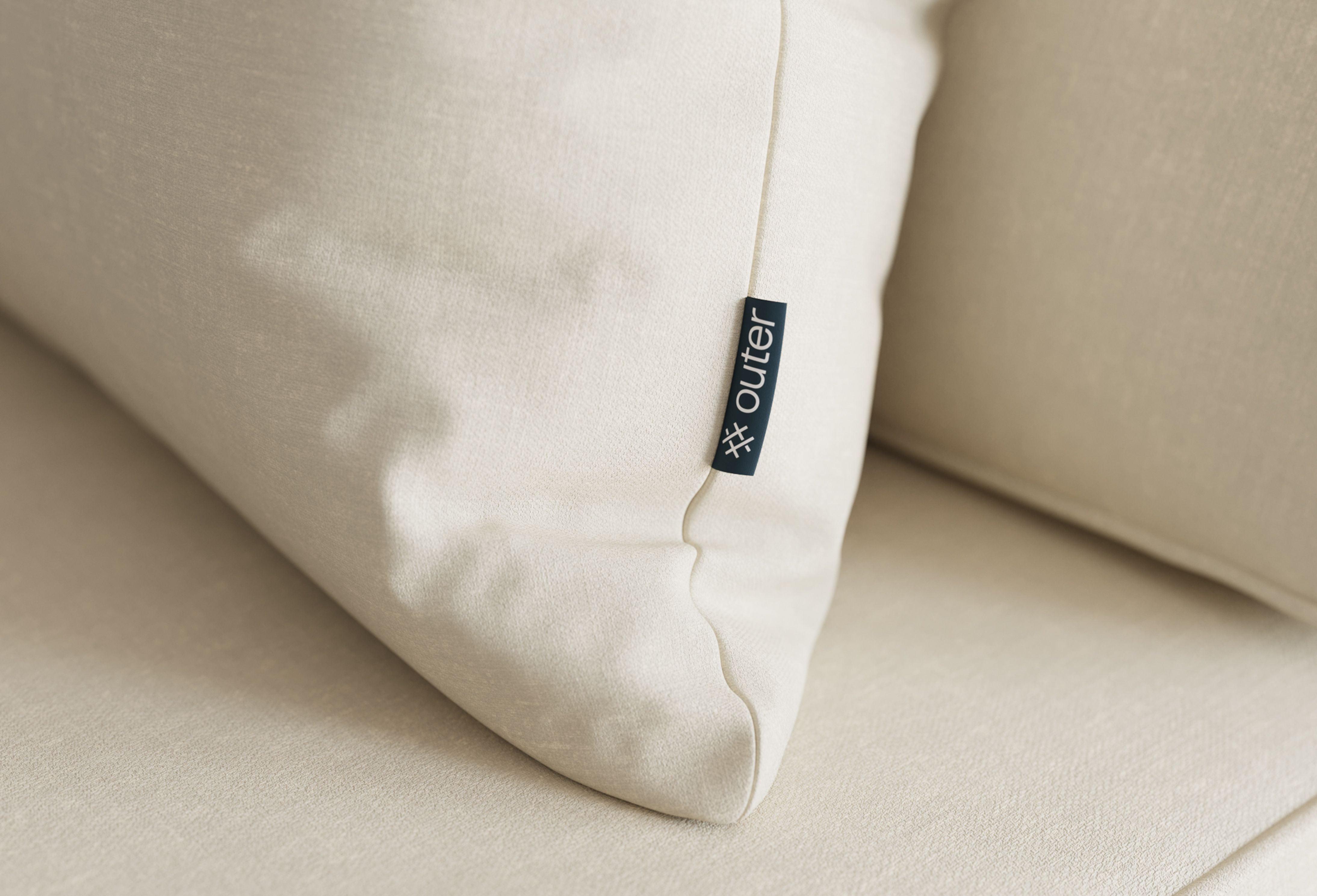 OuterWeave Outdoor Throw Pillow - 20 x 20 #color_palisades cream