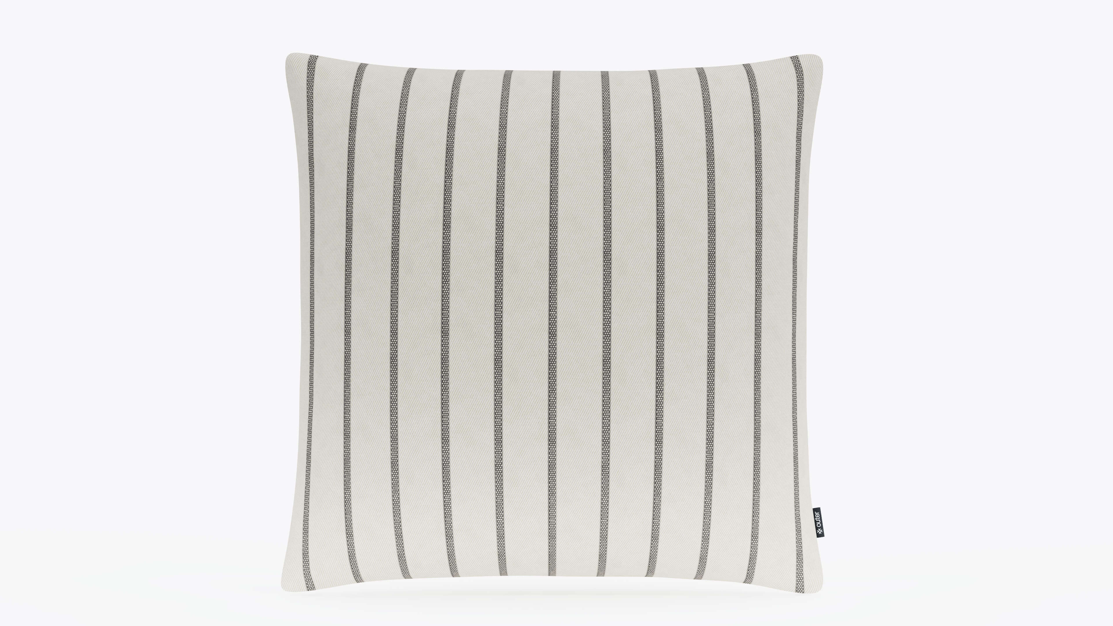 OuterWeave Outdoor Throw Pillow - 20 x 20 #color_palisades gray stripe